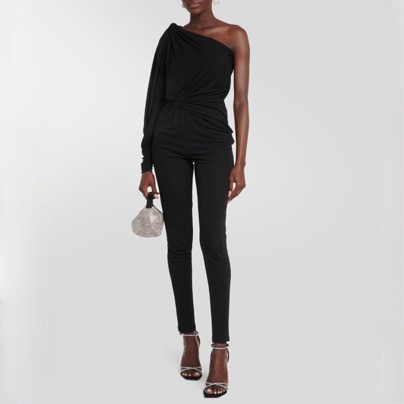 Gianvito Rossi Black Crystal Embellished 120mm Suede Sandals US8.5 NEW - Picture 2 of 11